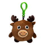 Moose Squishy Keychain 3"