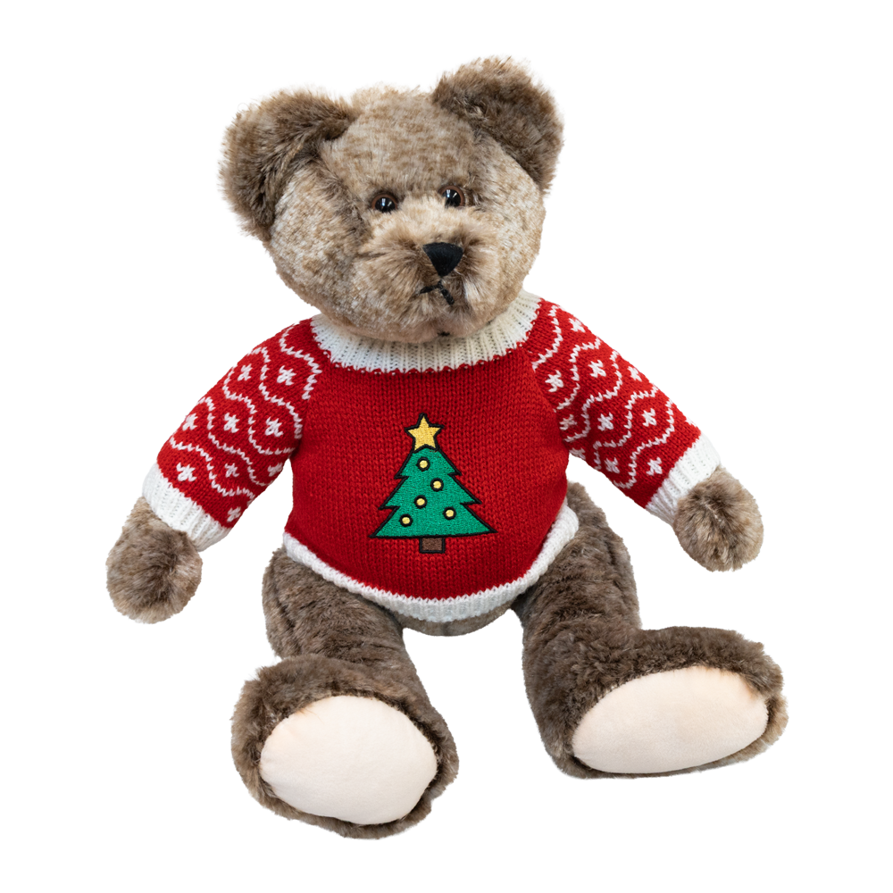 Morris Bear 12" with Christmas Sweater - 91603