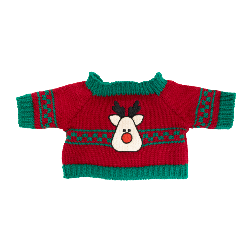 Morris Bear 12" with Christmas Sweater - 91603