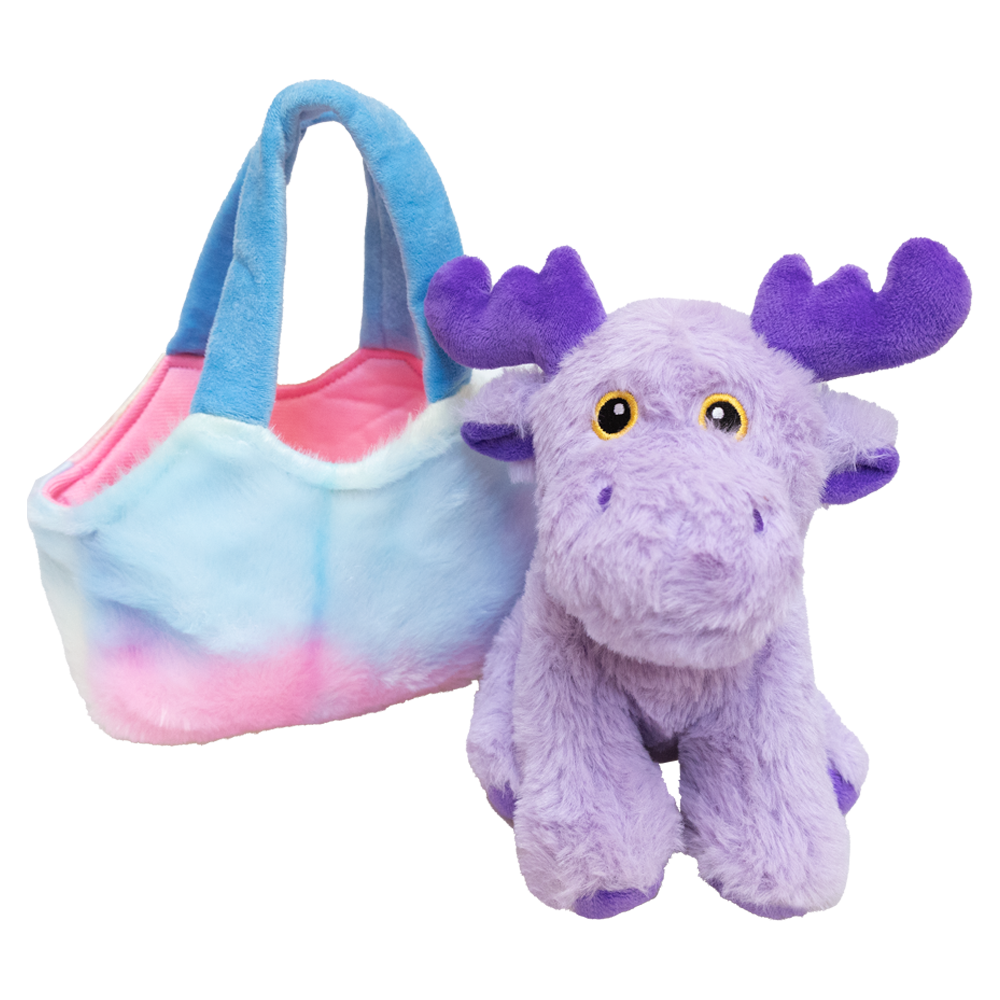 Purple Moose Purse 8" - 11028