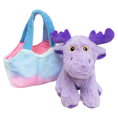 Purple Moose Purse 8" - 11028
