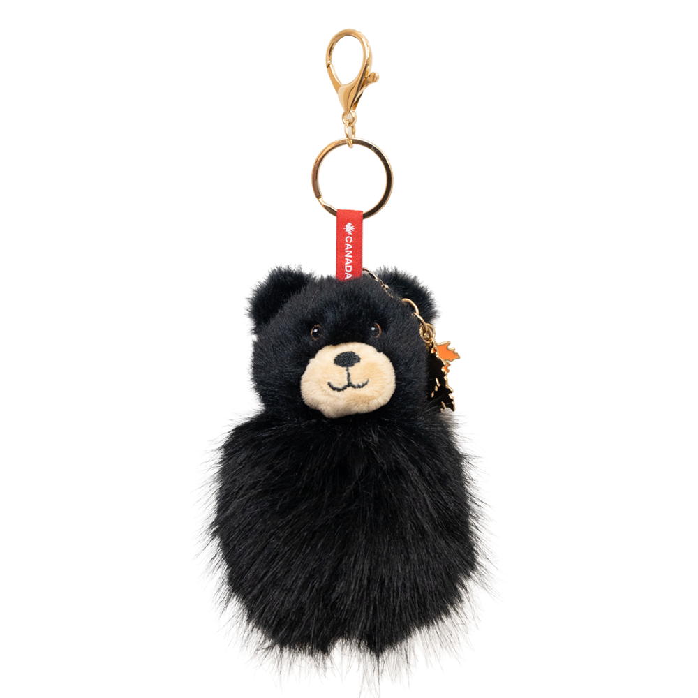 Black Bear Fancy Keychain 4.5" - 11240