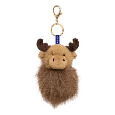 Moose Fancy Keychain 4.5" - 11241