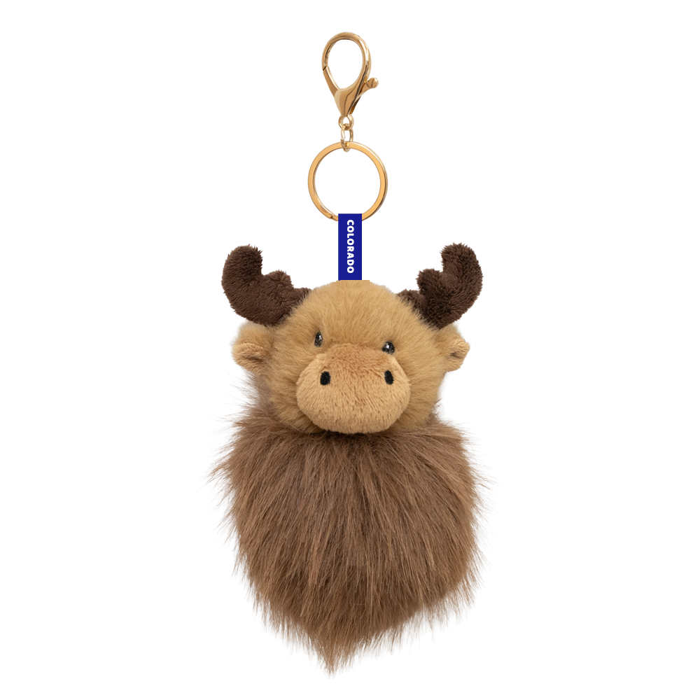 Moose Fancy Keychain 4.5" - 11241
