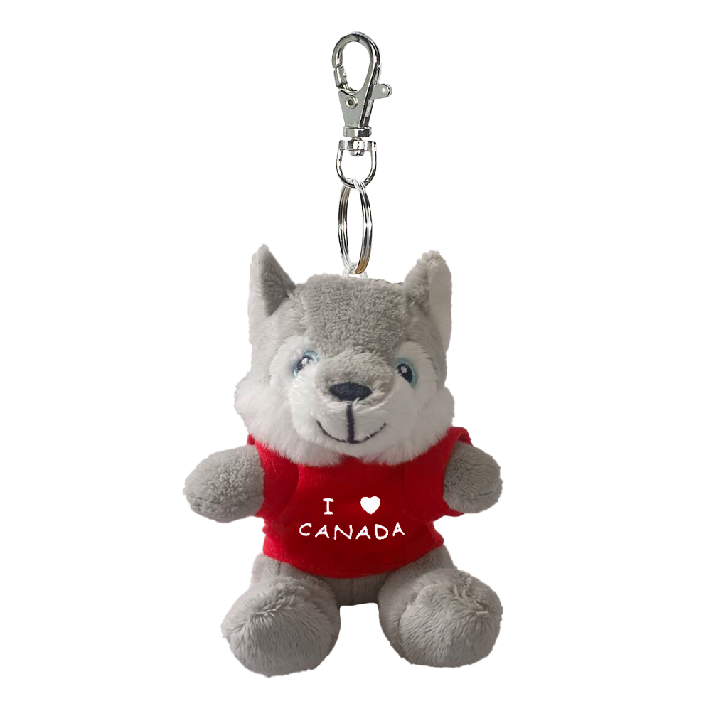 Husky with Tee-shirt 3"- 11261
