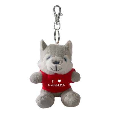 Husky with Tee-shirt 3"- 11261