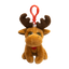 Brown Moose Keychain 4" - 11580