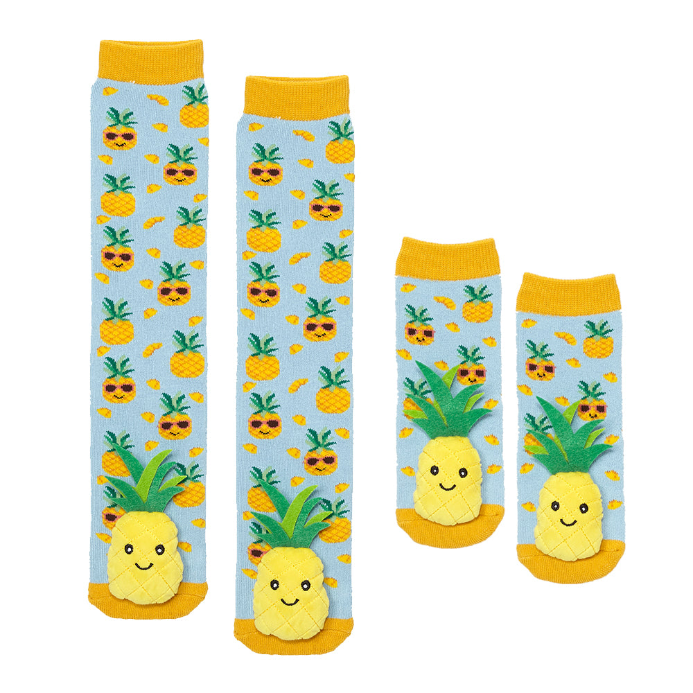 Mommy & Me Pineapple Socks - 26138