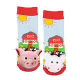 Mismatch Cow/Pig Socks - 27143