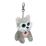 Big Eye Husky Keychain - 28793