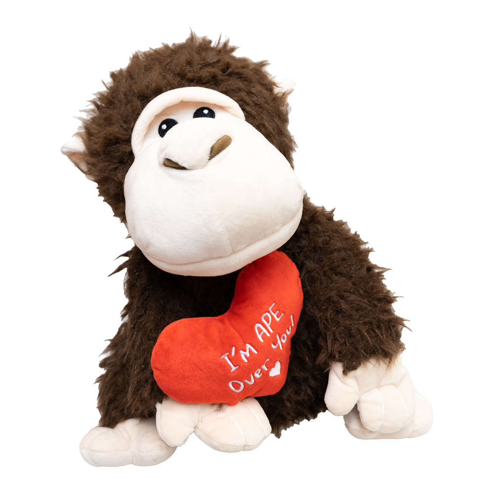 Gary Gorilla with heart 8.5" - 30052