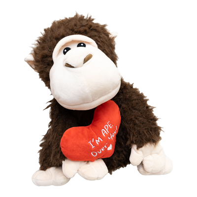 Gary Gorilla with heart 8.5" - 30052