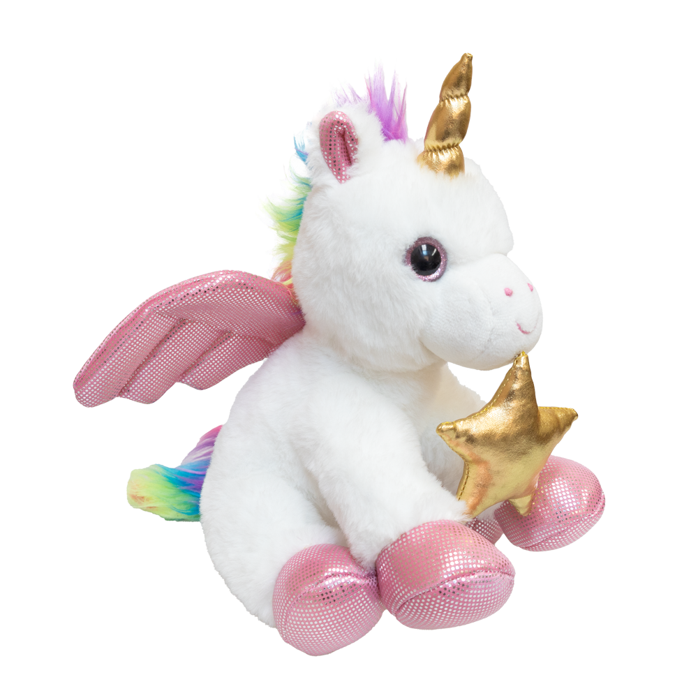 Unicorn with star 8" - 30650