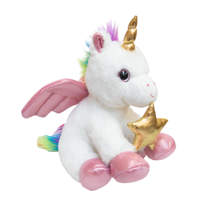 Unicorn with star 8" - 30650