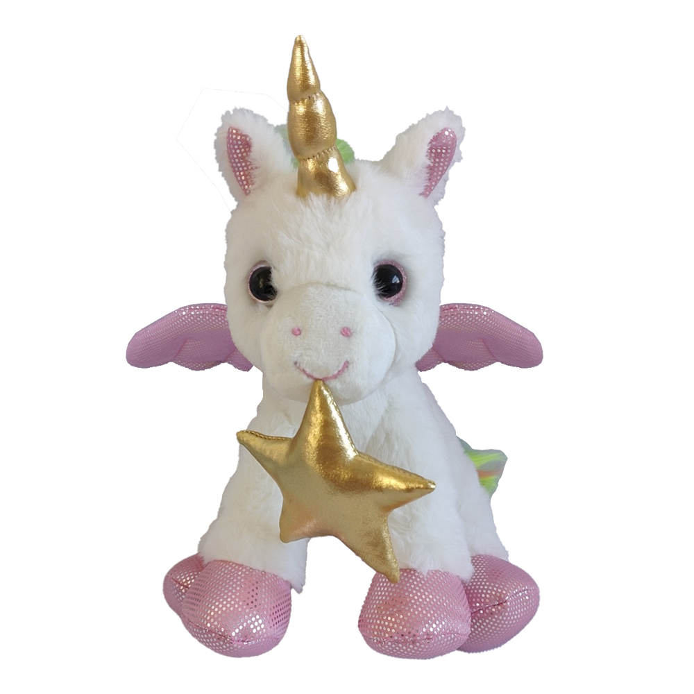 Unicorn with star 8" - 30650