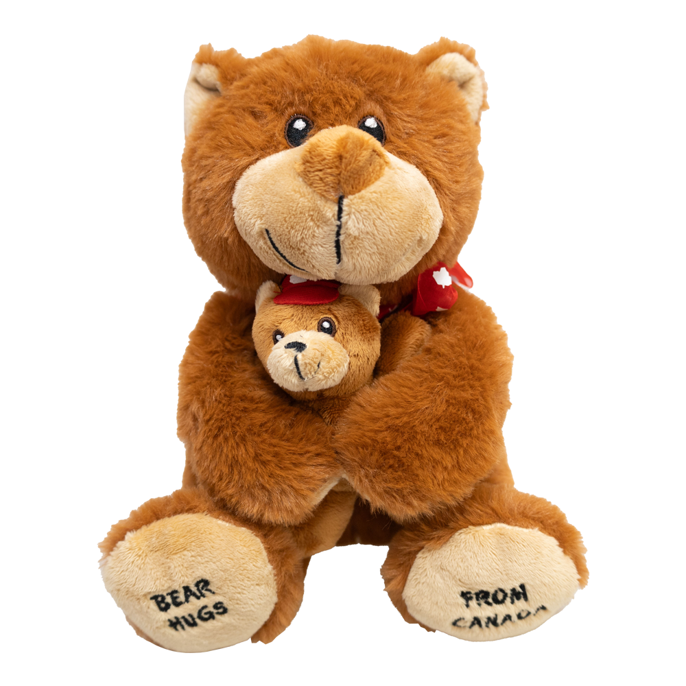 Brown Bear and Baby 9"- 34018