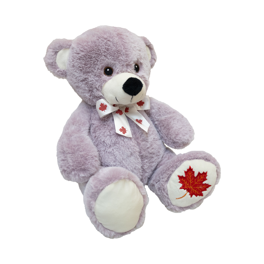 Canada Amethyst Bear 9" - 34705P