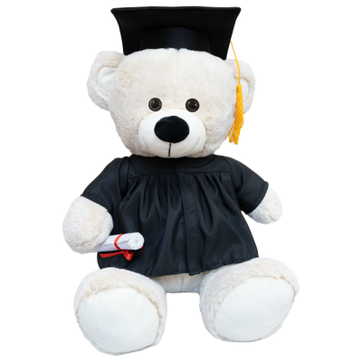 Grad Gemstone Bear, 9" Beige - 47001