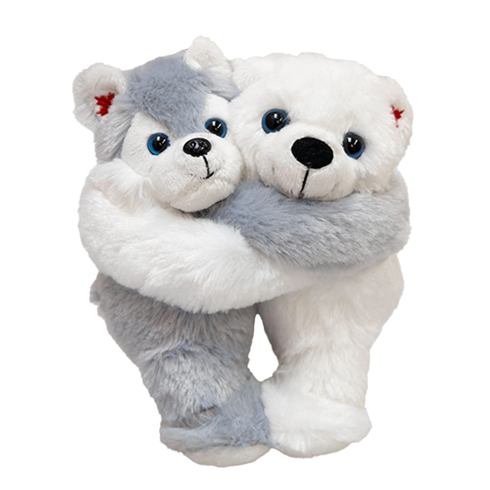Husky & Polar Bear Huggers 7" - 71719
