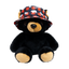 Bucket Hat Black Bear 8"- 73321