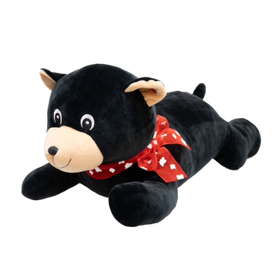 Black Bear Squishy Pillow 15" - 84204