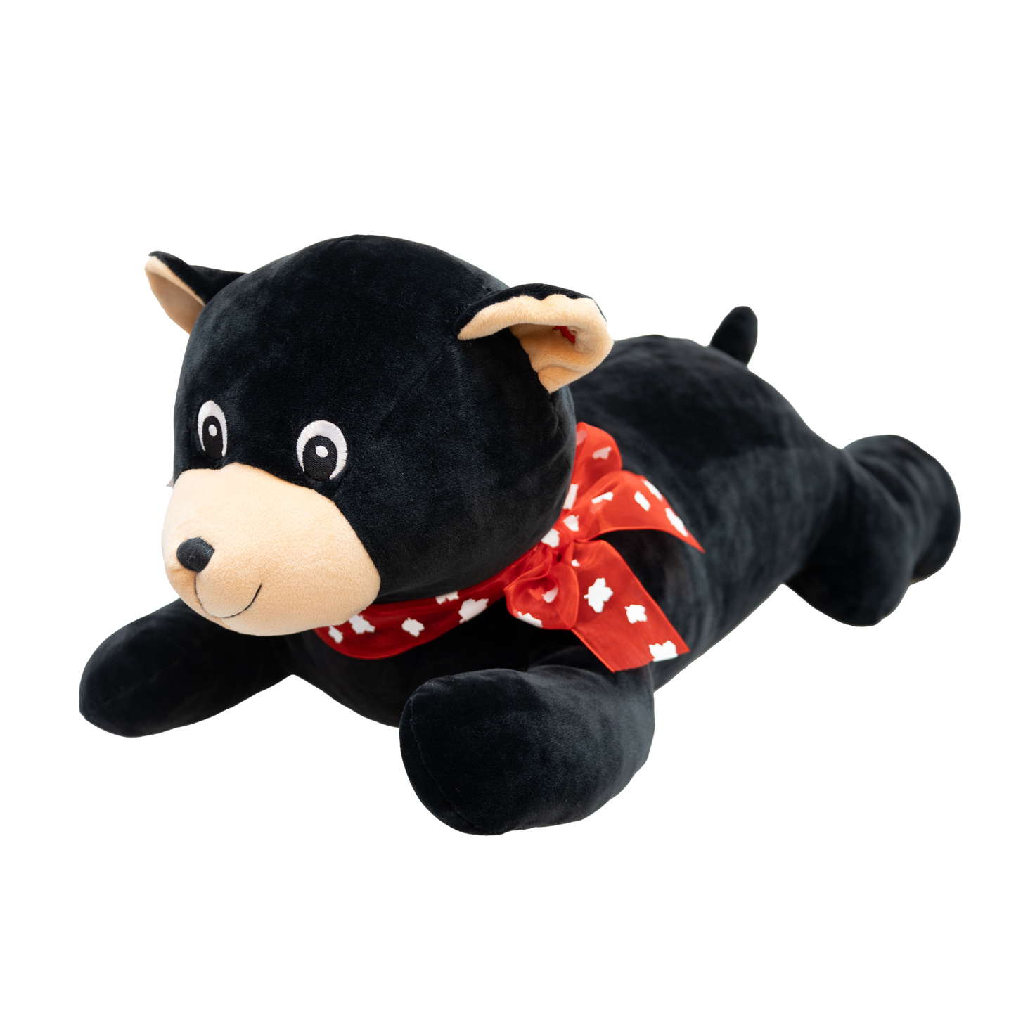 Big Black Bear Squishy Pillow 20" - 84202