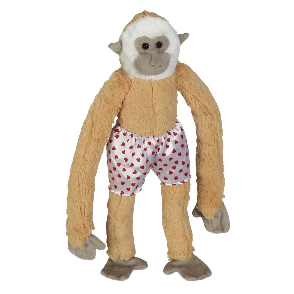 Long Legs Monkey with Heart Boxer Shorts 17" - 10394V