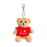 Bear With T-shirt Keychain 3"-11257