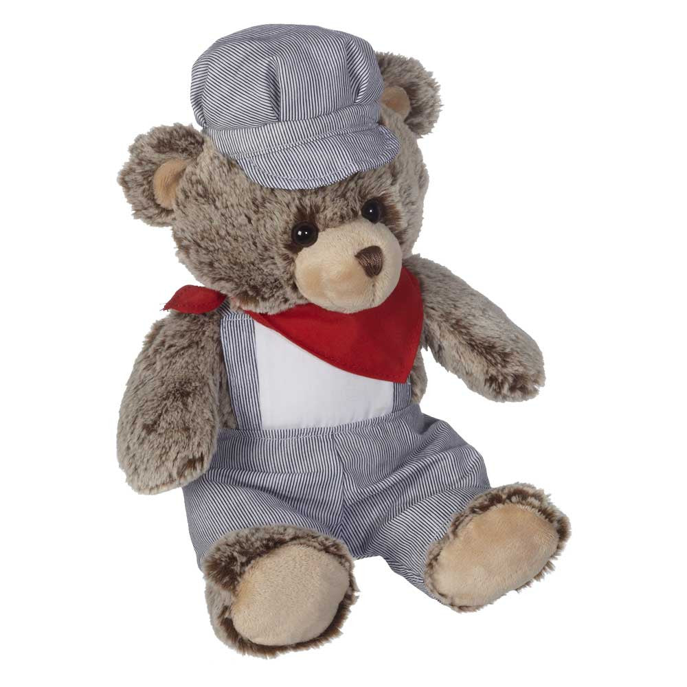 Train Engineer Bear 9" sit. - 16101
