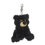 Big Eye Black Bear Keychain 5"- 18792