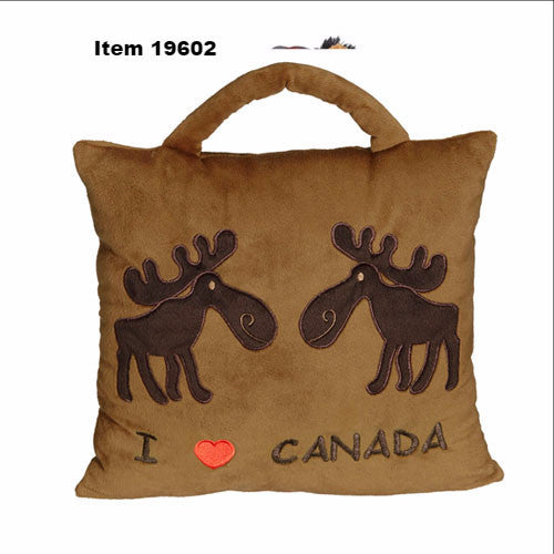 Moose Pillow 11"- 19602