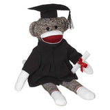 Junior Sock Monkey Grad 13"- 23360
