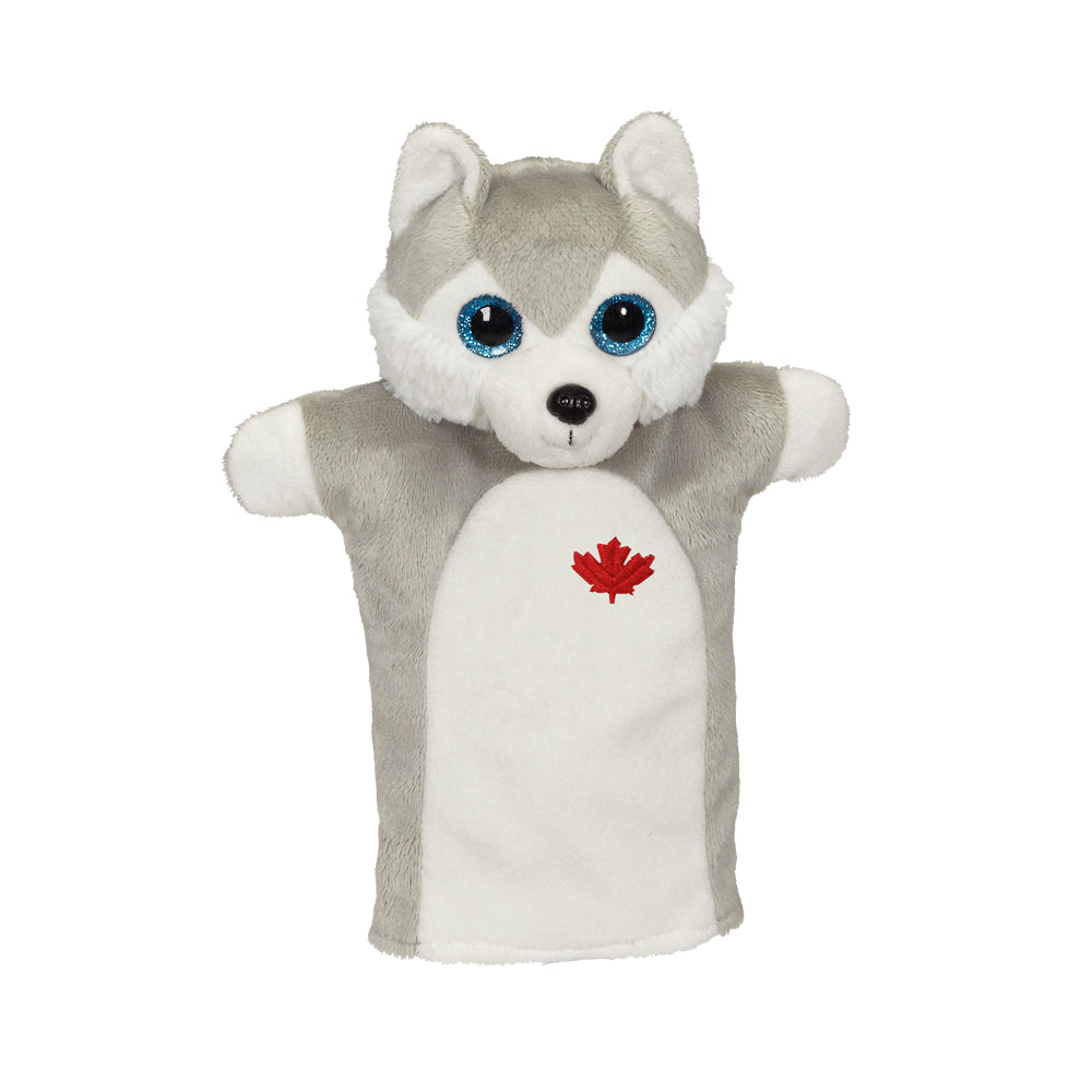 Husky Hand Puppet 9"- 24793