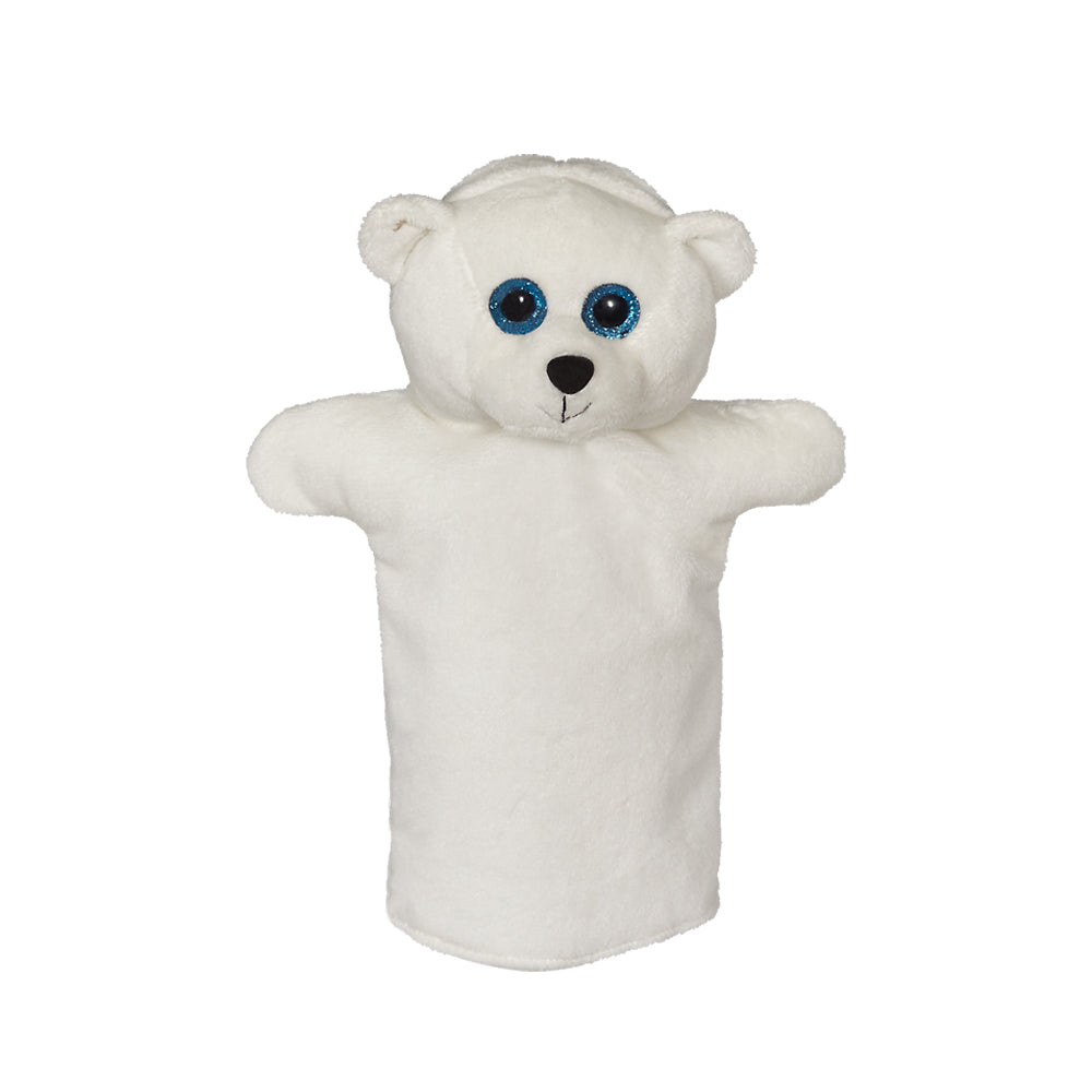 Polar bear hand sales puppet