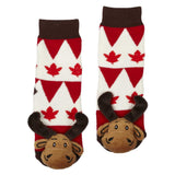 Maple Leaf Moose Socks- 27001