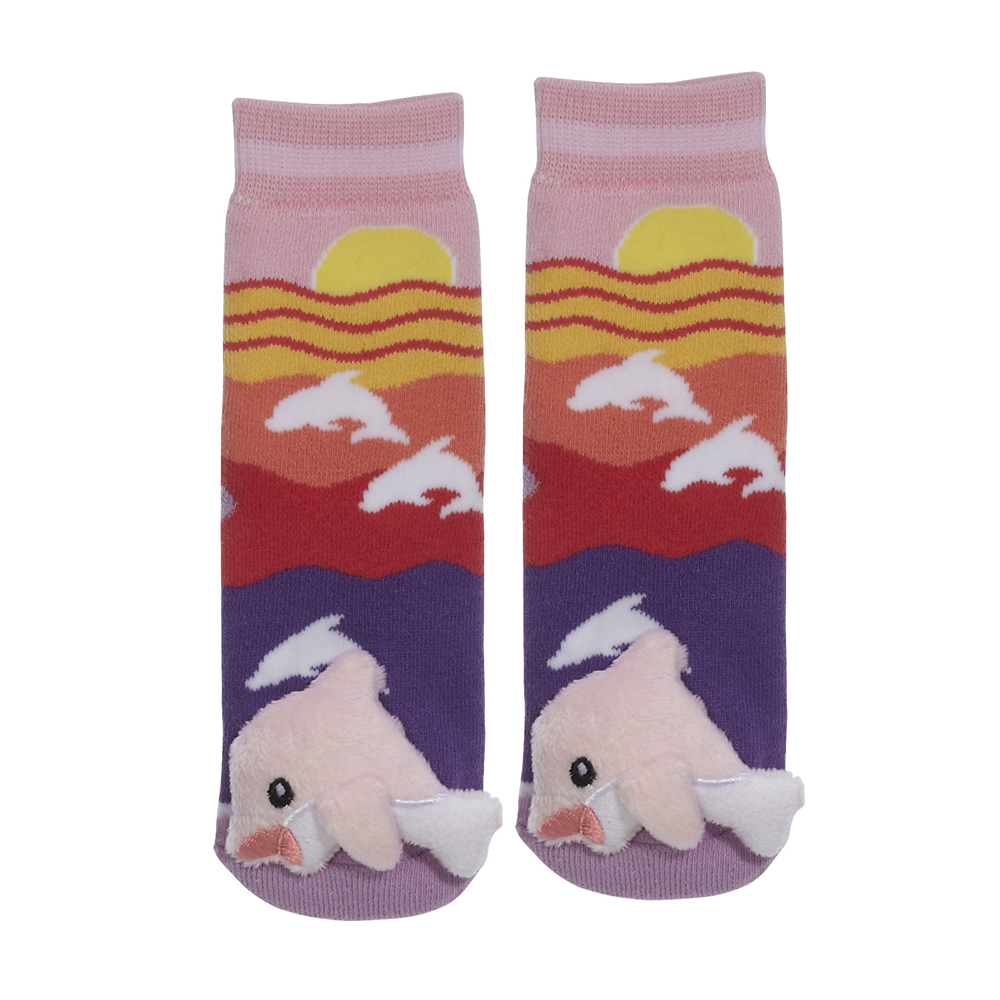 Dolphin Socks, Pink - 27034