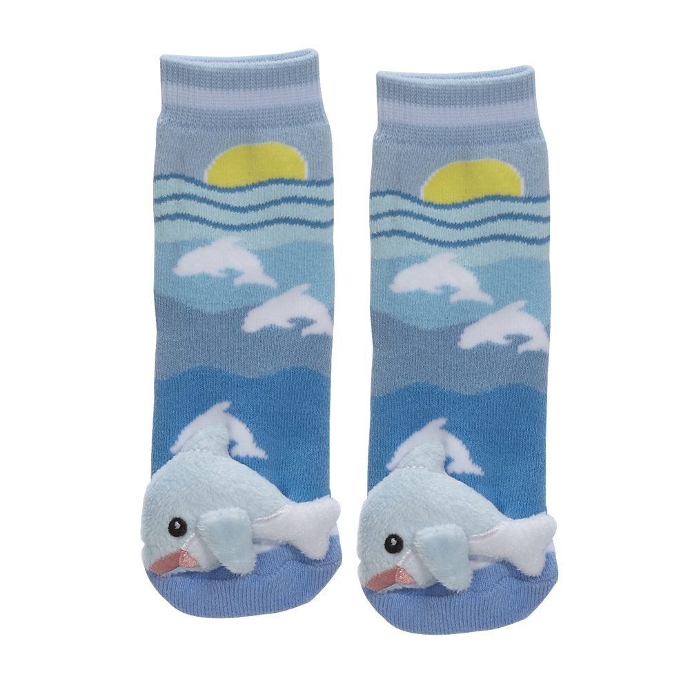 Dolphin Socks, Blue - 27035
