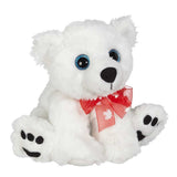 Big Eye Polar Bear 8"- 30615