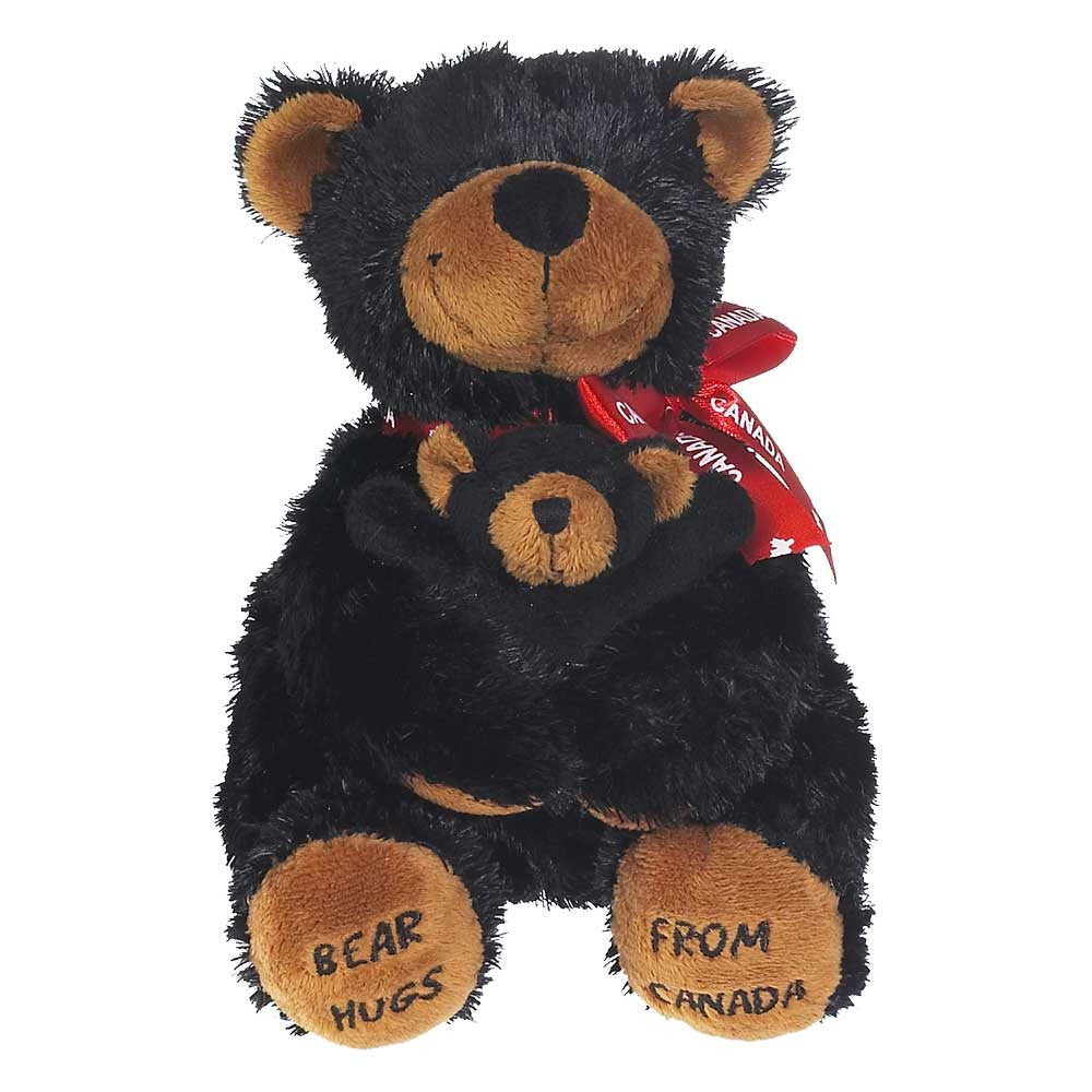 Mini Black Bear and Baby 7"- 47018