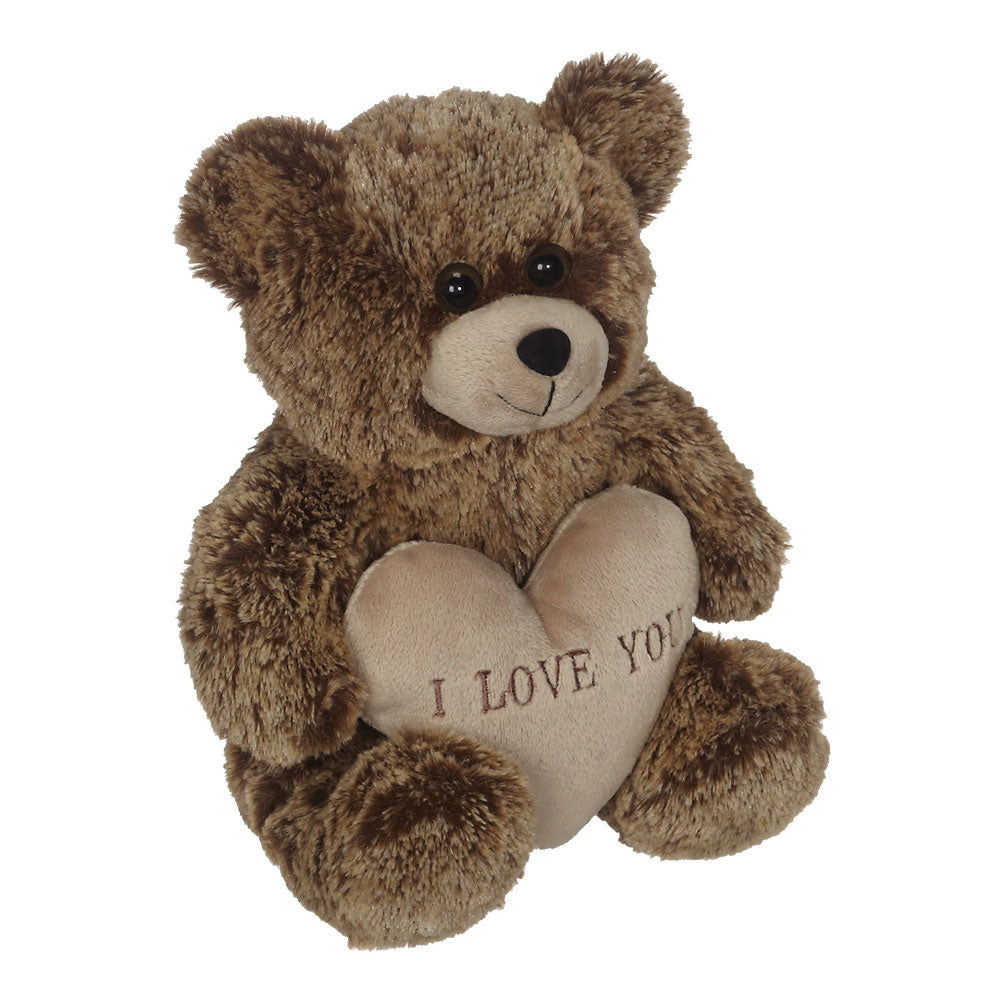 Jimmy Bear "I LOVE YOU", Brown 8" - 52339B