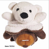 Peek-a-Boo Pals - Beaver/Polar Bear 6" - 70701