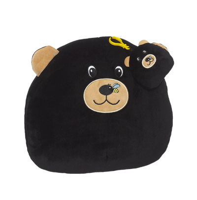 Black Bear Squishy Zippy