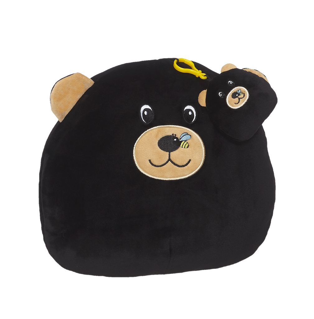 Black Bear Squishy Zippy