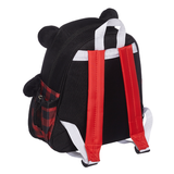 Black Bear Plaid Backpack 12.5"